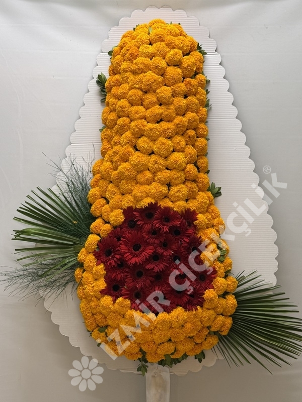 Turuncu & Kırmızı Çelenk