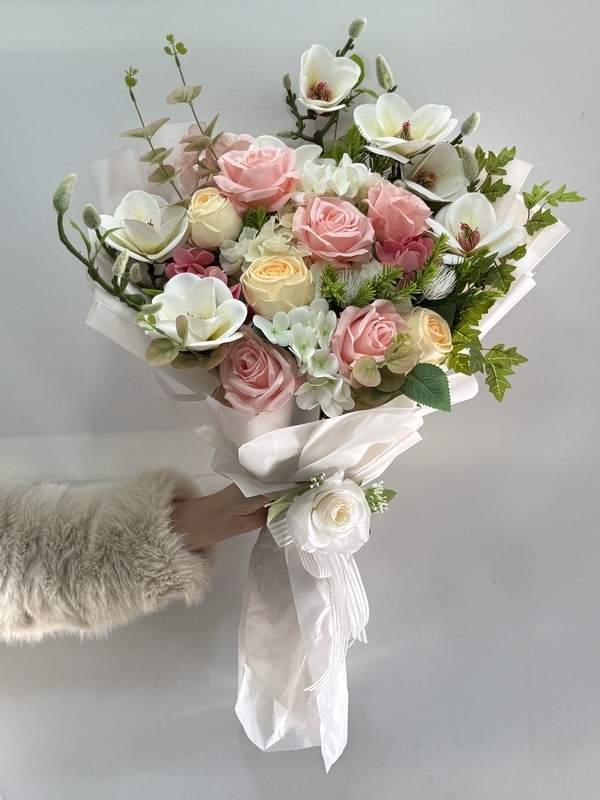 Yapay Orkide Gül Buketi